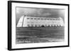 Moffett Field, California - Giant Hangar Exterior-Lantern Press-Framed Art Print