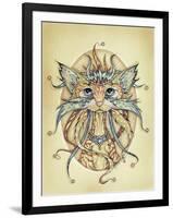 Mog Gwenevere-Linda Ravenscroft-Framed Giclee Print