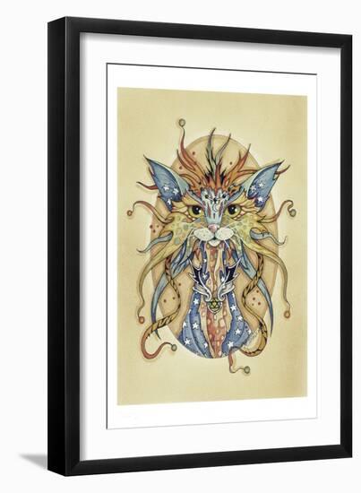 Mog Morgana Le Fay-Linda Ravenscroft-Framed Giclee Print