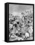 Mogadishu Massacre or Banadir Resistance to Italian Troops Somal-Chris Hellier-Framed Stretched Canvas