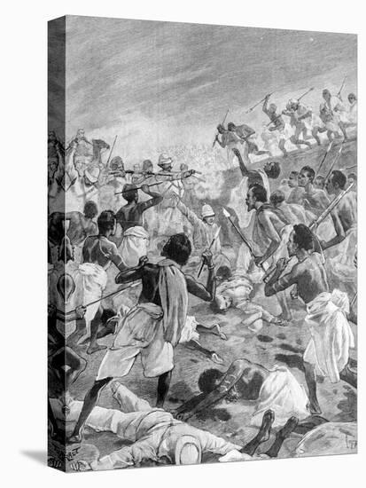 Mogadishu Massacre or Banadir Resistance to Italian Troops Somal-Chris Hellier-Stretched Canvas