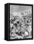 Mogadishu Massacre or Banadir Resistance to Italian Troops Somal-Chris Hellier-Framed Stretched Canvas