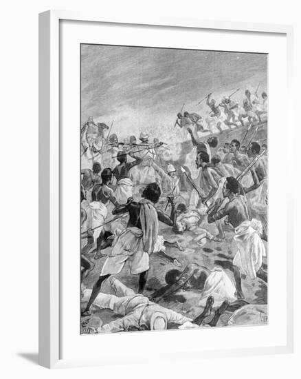 Mogadishu Massacre or Banadir Resistance to Italian Troops Somal-Chris Hellier-Framed Photographic Print