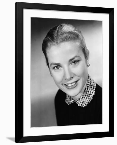 MOGAMBO, 1953 directed by JOHN FORD Grace Kelly (b/w photo)-null-Framed Photo