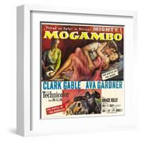 Mogambo, Grace Kelly, Clark Gable, Ava Gardner, 1953-null-Framed Art Print