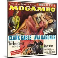 Mogambo, Grace Kelly, Clark Gable, Ava Gardner, 1953-null-Mounted Art Print