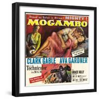 Mogambo, Grace Kelly, Clark Gable, Ava Gardner, 1953-null-Framed Art Print