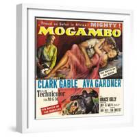 Mogambo, Grace Kelly, Clark Gable, Ava Gardner, 1953-null-Framed Art Print