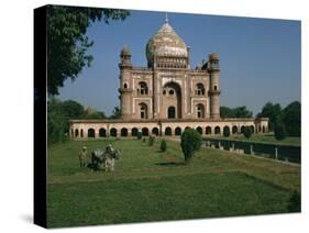 Moghul Tomb Dating from the 18th Century, Delhi, India-Christina Gascoigne-Stretched Canvas