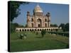 Moghul Tomb Dating from the 18th Century, Delhi, India-Christina Gascoigne-Stretched Canvas