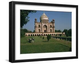 Moghul Tomb Dating from the 18th Century, Delhi, India-Christina Gascoigne-Framed Photographic Print