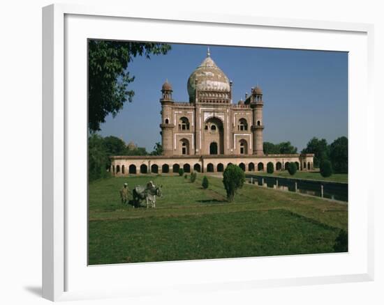 Moghul Tomb Dating from the 18th Century, Delhi, India-Christina Gascoigne-Framed Photographic Print