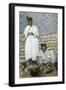 Mohamed Ben Ali and His Wife, El Kantara, Tunisia-null-Framed Giclee Print