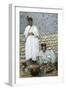 Mohamed Ben Ali and His Wife, El Kantara, Tunisia-null-Framed Giclee Print