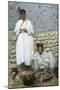 Mohamed Ben Ali and His Wife, El Kantara, Tunisia-null-Mounted Giclee Print