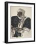Mohamed Salek, Dit Doud Moura, Sultan Du Ouadai (Fort Lamy), from Dessins Et Peintures D'afrique, E-Alexander Yakovlev-Framed Giclee Print