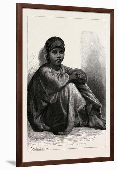 Mohammed, a Boy of Abd-El-Kurnah. Egypt, 1879-null-Framed Giclee Print
