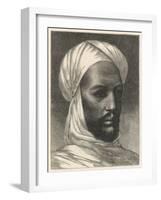 Mohammed Ahmed Known as "The Mahdi" Moslem Agitator in the Sudan-Montbard-Framed Art Print