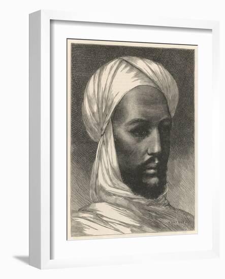 Mohammed Ahmed Known as "The Mahdi" Moslem Agitator in the Sudan-Montbard-Framed Art Print