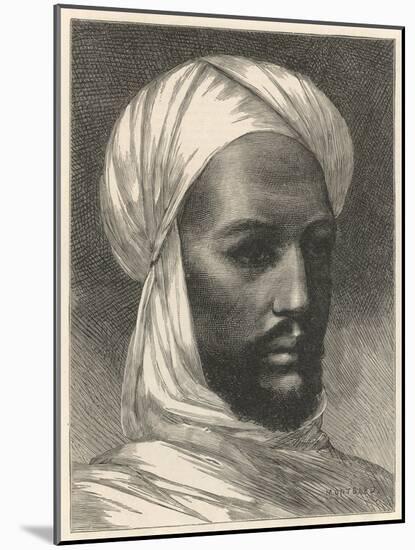 Mohammed Ahmed Known as "The Mahdi" Moslem Agitator in the Sudan-Montbard-Mounted Art Print
