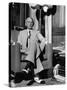 Mohammed Ali Jinnah, Pres. of India's Moslem League, Dressed in Western-Style Suit in his Study-Margaret Bourke-White-Stretched Canvas