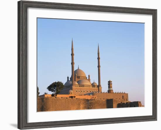 Mohammed Ali Mosque at Dawn, Cairo, Egypt, North Africa, Africa-null-Framed Photographic Print