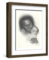 Mohammed Ali-Allen Friedlander-Framed Premium Giclee Print