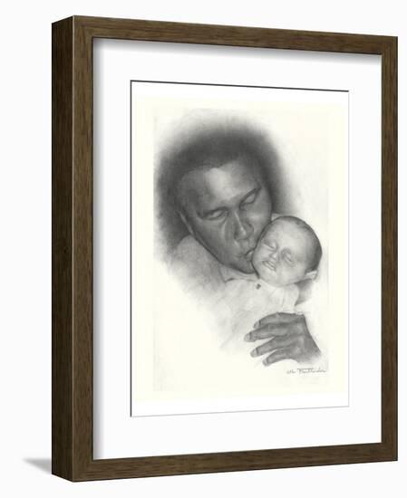 Mohammed Ali-Allen Friedlander-Framed Premium Giclee Print