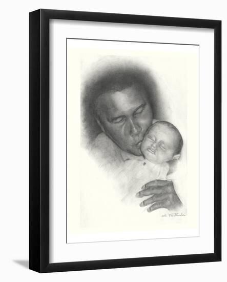 Mohammed Ali-Allen Friedlander-Framed Art Print