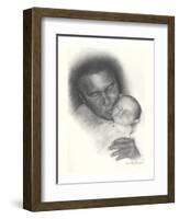 Mohammed Ali-Allen Friedlander-Framed Art Print