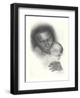 Mohammed Ali-Allen Friedlander-Framed Art Print