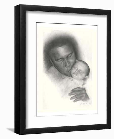 Mohammed Ali-Allen Friedlander-Framed Art Print