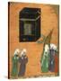 Mohammed (C.570-C.632) before the Kaaba in Mecca, from the 'siyer-I Nebi'-null-Stretched Canvas
