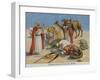 Mohammed Reciting the Koran to the Arabs-null-Framed Giclee Print