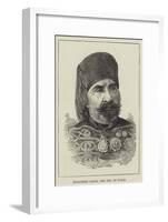 Mohammed Sadik, the Bey of Tunis-null-Framed Giclee Print