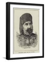Mohammed Sadik, the Bey of Tunis-null-Framed Giclee Print