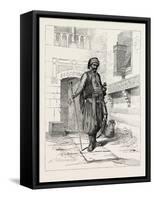Mohammed Selim, Kawass of the Austrian Consulate, Egypt, 1879-null-Framed Stretched Canvas