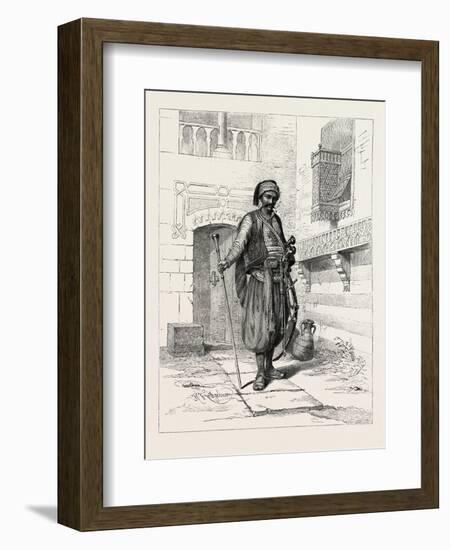 Mohammed Selim, Kawass of the Austrian Consulate, Egypt, 1879-null-Framed Giclee Print