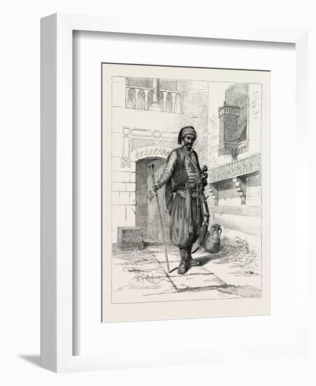 Mohammed Selim, Kawass of the Austrian Consulate, Egypt, 1879-null-Framed Giclee Print