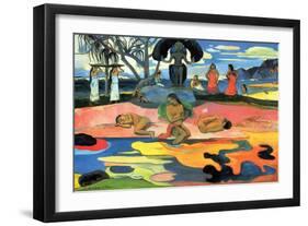 Mohana No Atua-Paul Gauguin-Framed Art Print