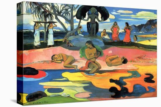 Mohana No Atua-Paul Gauguin-Stretched Canvas