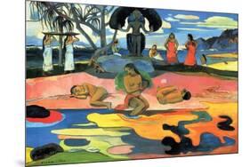 Mohana No Atua-Paul Gauguin-Mounted Premium Giclee Print