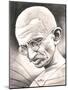 Mohandas Karamchand Gandhi-Ben Heine-Mounted Giclee Print