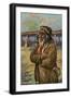 Mohave medicine man-Charles Marion Russell-Framed Giclee Print