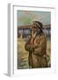 Mohave medicine man-Charles Marion Russell-Framed Giclee Print