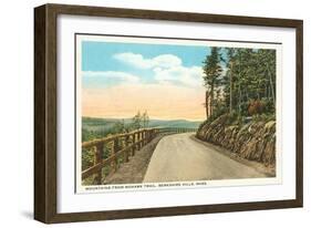 Mohawk Trail, Berkshire Hills, Mass.-null-Framed Art Print