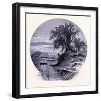Mohawk Valley and Mohawk River United States of America-null-Framed Giclee Print