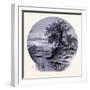 Mohawk Valley and Mohawk River United States of America-null-Framed Giclee Print