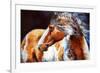 Mohican Indian War Horse-Marcia Baldwin-Framed Premium Giclee Print