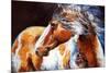 Mohican Indian War Horse-Marcia Baldwin-Mounted Premium Giclee Print